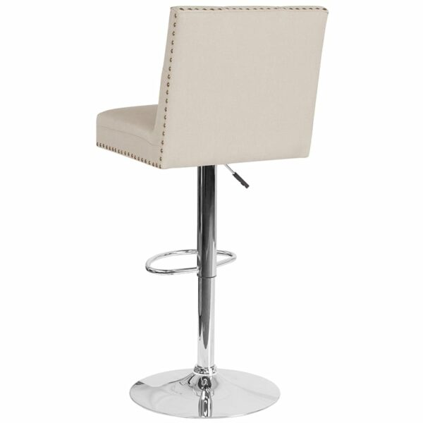 Shop for Beige Fabric Barstoolw/ Beige Fabric Upholstery in  Orlando at Capital Office Furniture