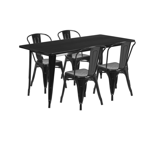 Find Set Includes Table and 4 Chairs restaurant table and chair sets near  Winter Springs at Capital Office Furniture