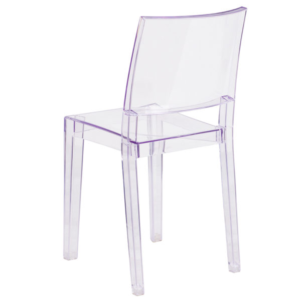 Shop for Clear Stacking Side Chairw/ Transparent Crystal Finish near  Oviedo at Capital Office Furniture