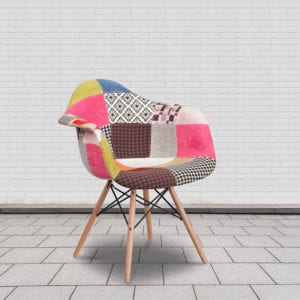 Buy Accent Side Chair Milan Fabric/Wood Chair near  Daytona Beach at Capital Office Furniture