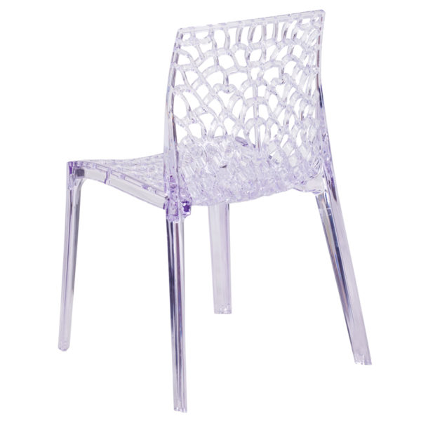 Shop for Clear Stacking Side Chairw/ Transparent Crystal Finish near  Lake Buena Vista at Capital Office Furniture