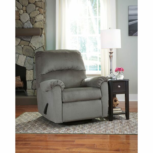 Buy Contemporary Style Alloy Fabric Swivel Recliner near  Clermont at Capital Office Furniture