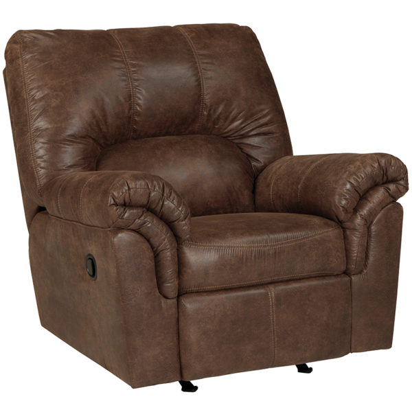 Find Coffee Faux Leather Upholstery recliners near  Leesburg at Capital Office Furniture