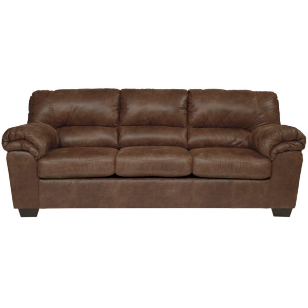 Buy Contemporary Style Coffee Leather Sofa near  Oviedo at Capital Office Furniture
