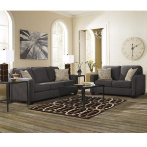 Buy Sofa and Loveseat Set Charcoal Microfiber Living Set in  Orlando at Capital Office Furniture