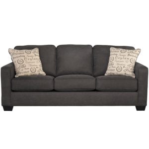 Buy Contemporary Style Charcoal Microfiber Sofa in  Orlando at Capital Office Furniture