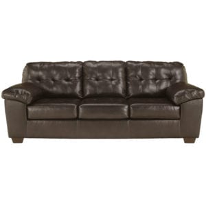 Buy Contemporary Style Sofa Chocolate Faux Leather Sofa in  Orlando at Capital Office Furniture
