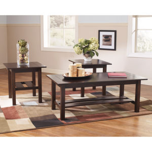 Buy Contemporary Style Brown 3 Piece End/Coffee Set near  Daytona Beach at Capital Office Furniture