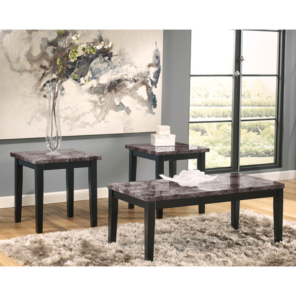 Buy Contemporary Style Black 3 Piece End/Coffee Set near  Saint Cloud at Capital Office Furniture