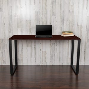 Buy Multipurpose Office Desk Mahogany Commercial Desk in  Orlando at Capital Office Furniture