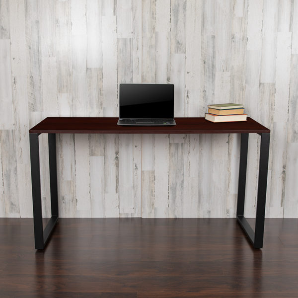 Buy Multipurpose Office Desk Mahogany Commercial Desk near  Windermere at Capital Office Furniture
