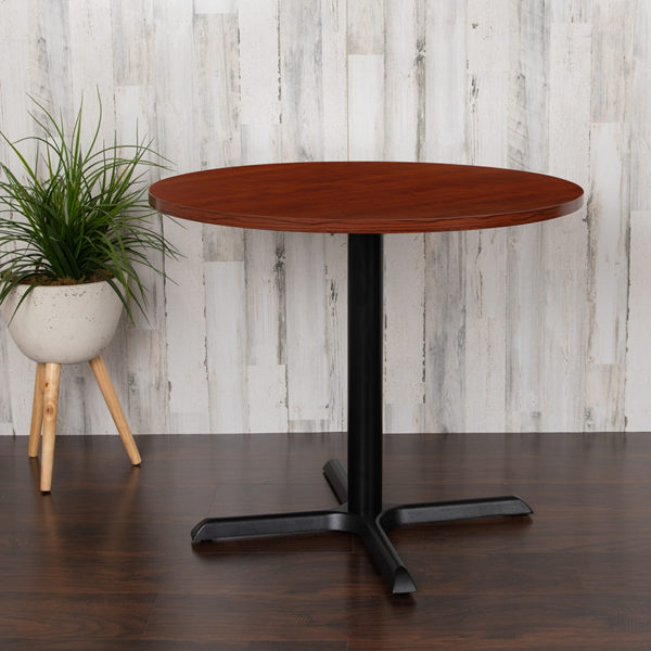 Buy Classic Style Commercial Meeting Table 36RD Cherry Conference Table near  Winter Garden at Capital Office Furniture