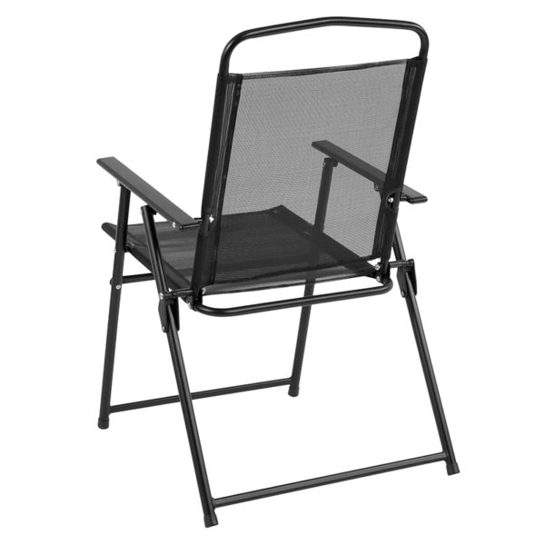 Umbrella and 4 Folding Chairs Designed for Outdoor Use patio table and chair sets near  Kissimmee at Capital Office Furniture