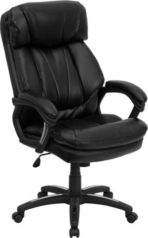Buy Contemporary Office Chair Black High Back Leather Chair near  Sanford at Capital Office Furniture