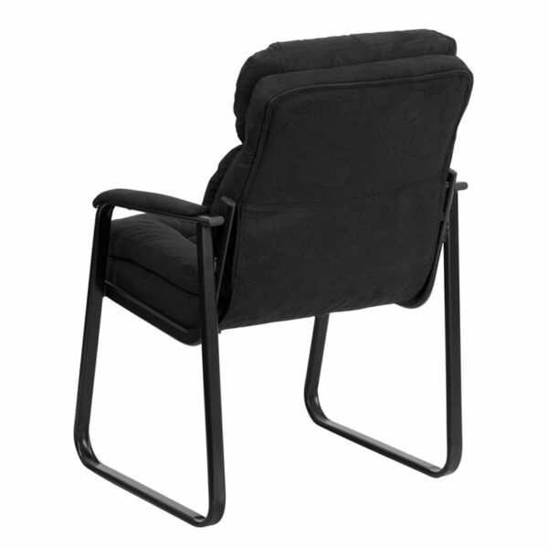 Shop for Black Microfiber Side Chairw/ Black Microfiber Upholstery near  Apopka at Capital Office Furniture