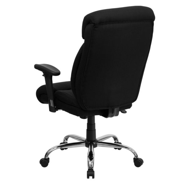 Shop for Black 400LB High Back Chairw/ Black Fabric Upholstery near  Daytona Beach at Capital Office Furniture