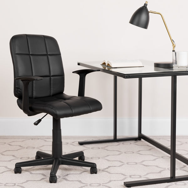 Buy Contemporary Task Office Chair Black Mid-Back Task Chair near  Lake Buena Vista at Capital Office Furniture