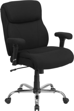 Buy Contemporary Big & Tall Office Chair Black 400LB Mid-Back Chair in  Orlando at Capital Office Furniture