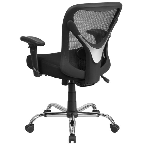 New office chairs in black w/ Height Adjustable Padded Arms at Capital Office Furniture near  Winter Garden at Capital Office Furniture