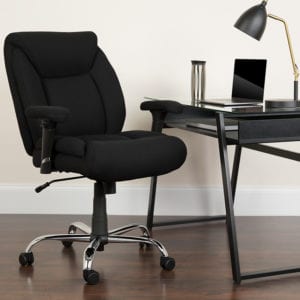 Buy Contemporary Big & Tall Office Chair Black 400LB Mid-Back Chair near  Windermere at Capital Office Furniture