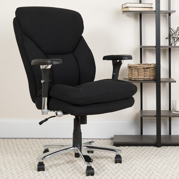 Buy Contemporary 24/7 Multi-Shift Use Office Chair Black 24/7 High Back-400LB near  Lake Buena Vista at Capital Office Furniture