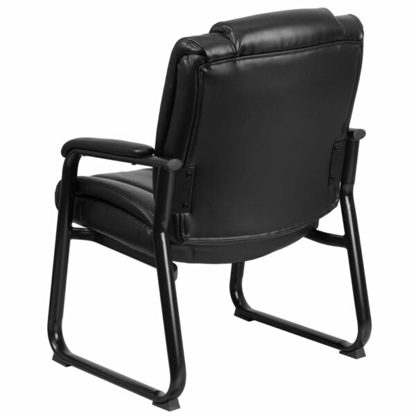 Nice Reception Chairs | LeatherSoft Side Chairs for Reception and Office LeatherSoft is leather and polyurethane for softness and durability office guest and reception chairs near  Winter Garden at Capital Office Furniture