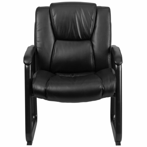 New office guest and reception chairs in black w/ Sled base for easy sliding at Capital Office Furniture near  Casselberry at Capital Office Furniture