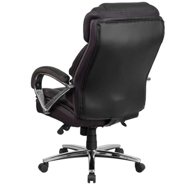 Shop for Black 500LB High Back Chairw/ Black LeatherSoft Upholstery near  Lake Mary at Capital Office Furniture