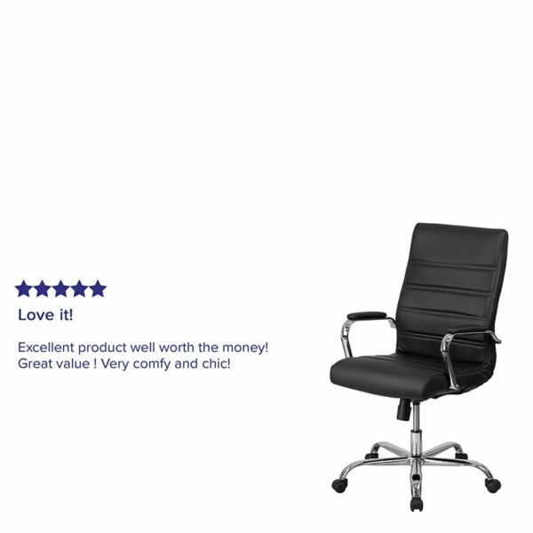 Nice High Back Office Chair | High Back LeatherSoft Executive Office Swivel Chair with Wheels Executive style chair perfect for office and desk office chairs near  Winter Park at Capital Office Furniture