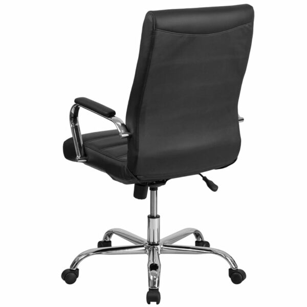 New office chairs in black w/ Tilt Lock Mechanism rocks/tilts the chair and locks in an upright position at Capital Office Furniture near  Lake Mary at Capital Office Furniture