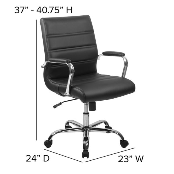 New office chairs in black w/ Tilt Lock Mechanism rocks/tilts the chair and locks in an upright position at Capital Office Furniture near  Sanford at Capital Office Furniture