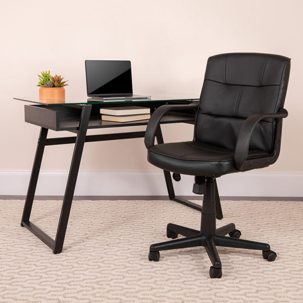 Buy Contemporary Task Office Chair Black Mid-Back Task Chair near  Ocoee at Capital Office Furniture