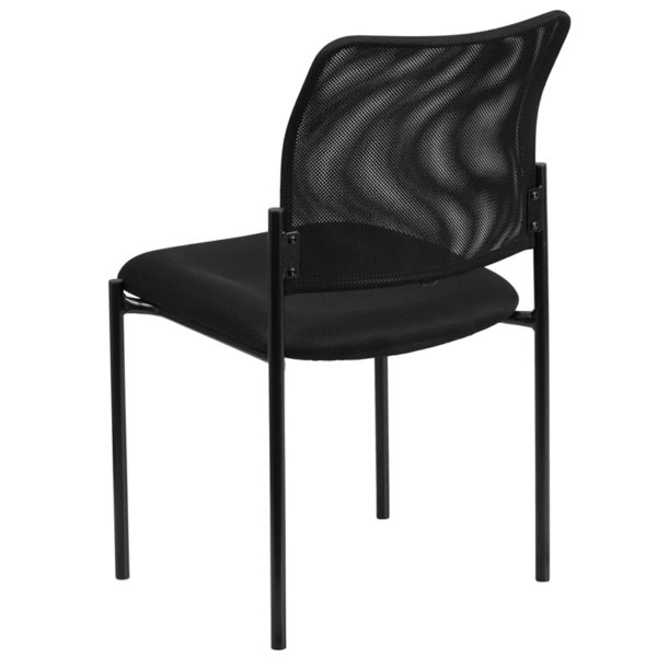 Shop for Black Mesh Side Chairw/ Flexible Red Mesh Back near  Clermont at Capital Office Furniture