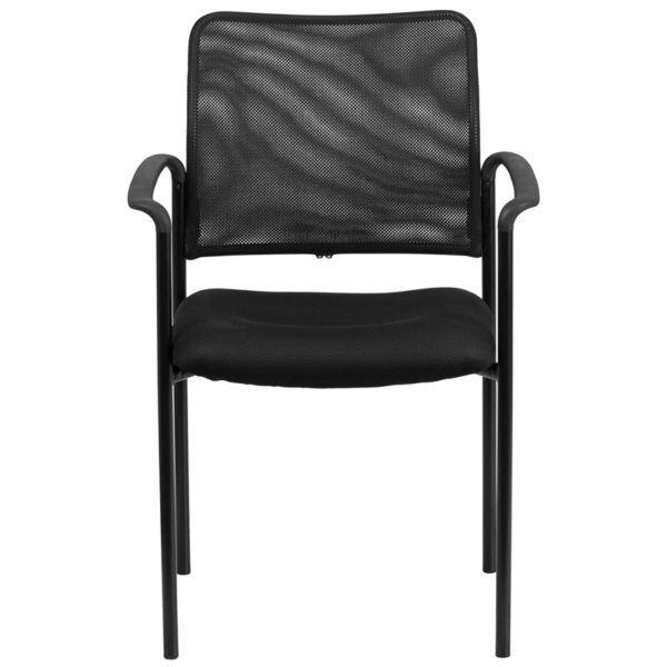 New office guest and reception chairs in black w/ Contoured Seat Cushion at Capital Office Furniture near  Winter Garden at Capital Office Furniture