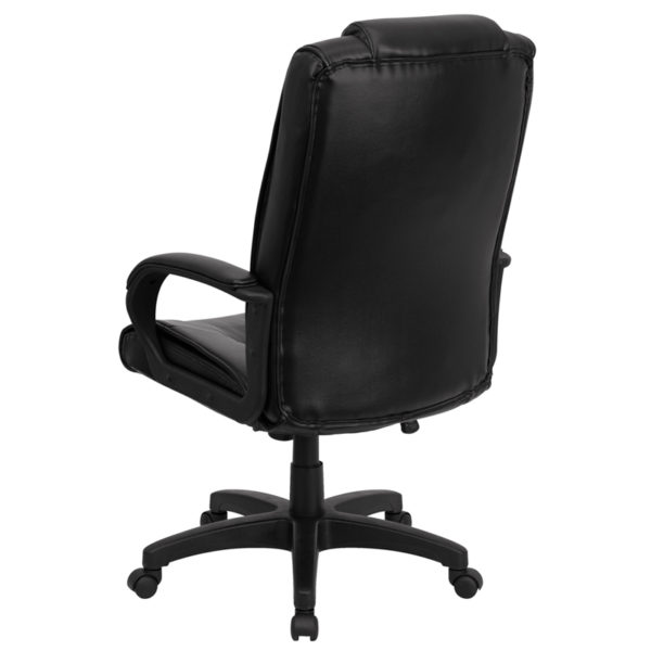 Shop for Black High Back Leather Chairw/ High Back Design with Oversized Headrest near  Ocoee at Capital Office Furniture