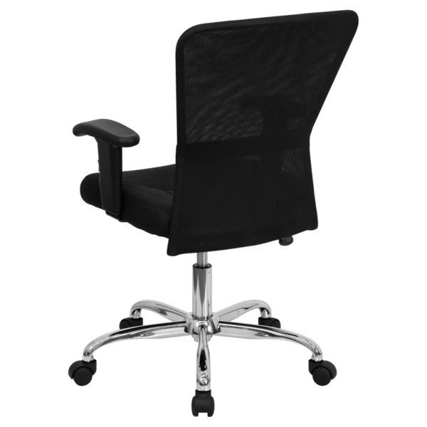 Shop for Black Mid-Back Task Chairw/ Flexible Mesh Back near  Apopka at Capital Office Furniture