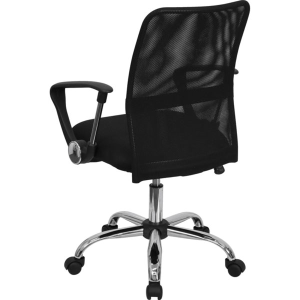 Shop for Black Mid-Back Task Chairw/ Flexible Mesh Back near  Winter Garden at Capital Office Furniture