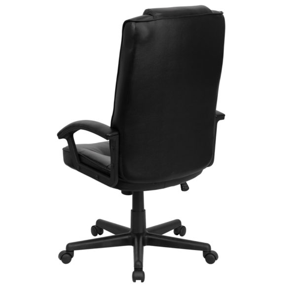 Shop for Black High Back Leather Chairw/ High Back Design with Headrest near  Apopka at Capital Office Furniture