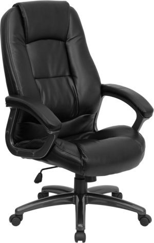 Buy Contemporary Office Chair Black High Back Leather Chair near  Bay Lake at Capital Office Furniture