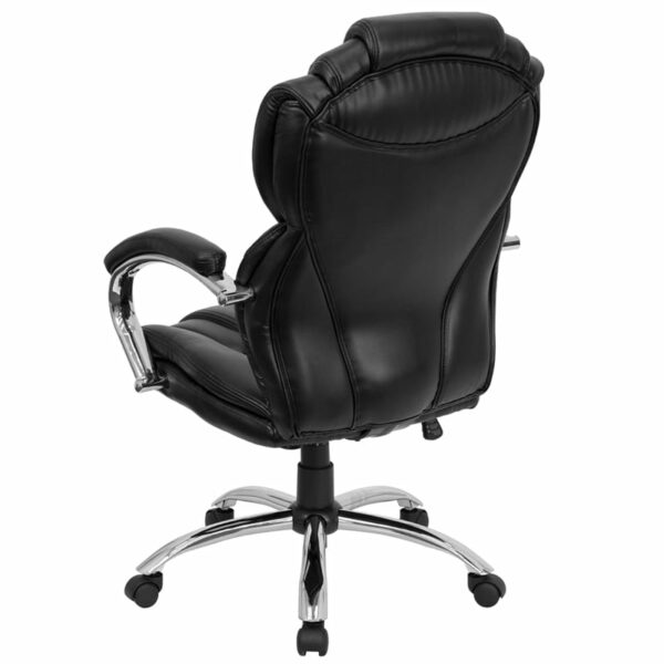 Shop for Black High Back Leather Chairw/ High Back Design with Headrest near  Sanford at Capital Office Furniture