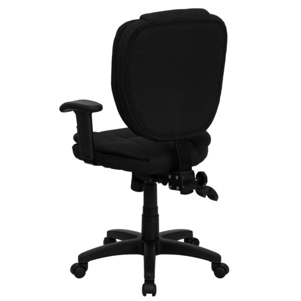 Shop for Black Mid-Back Fabric Chairw/ Mid-Back Design near  Apopka at Capital Office Furniture