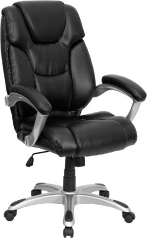 Buy Contemporary Office Chair Black High Back Leather Chair near  Lake Buena Vista at Capital Office Furniture