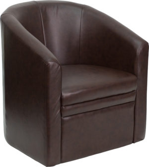 Buy Transitional Style Brown Leather Chair near  Winter Springs at Capital Office Furniture
