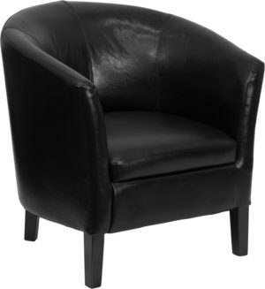 Buy Transitional Style Black Leather Chair near  Clermont at Capital Office Furniture