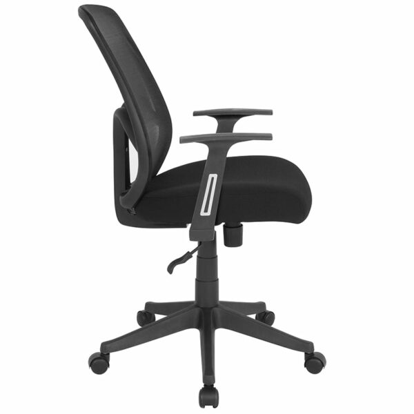 Nice Salerno Series High Back Mesh Office Chair with Arms Built-In Lumbar Support office chairs near  Winter Springs at Capital Office Furniture