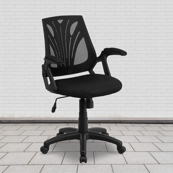 Buy Contemporary Task Office Chair Black Mid-Back Task Mesh Chair near  Saint Cloud at Capital Office Furniture
