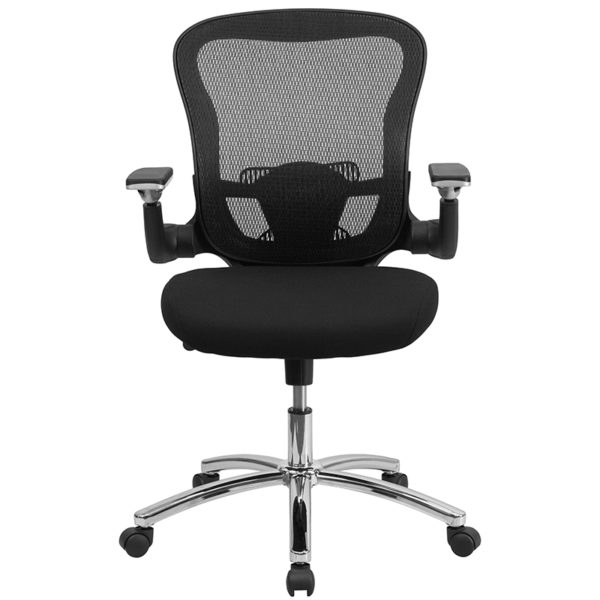 New office chairs in black w/ Tilt Tension Adjustment Knob adjusts the chair's backward tilt resistance at Capital Office Furniture near  Sanford at Capital Office Furniture
