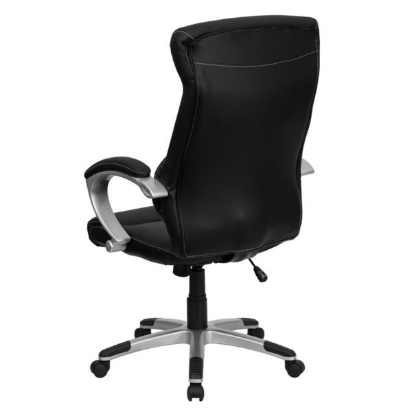 Shop for Black High Back Leather Chairw/ High Back Design with Headrest near  Oviedo at Capital Office Furniture