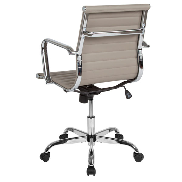 New office chairs in beige w/ Tilt Lock Mechanism rocks/tilts the chair and locks in an upright position at Capital Office Furniture in  Orlando at Capital Office Furniture