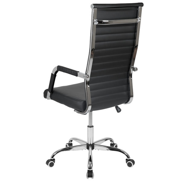 New office chairs in black w/ Tilt Lock Mechanism rocks/tilts the chair and locks in an upright position at Capital Office Furniture near  Casselberry at Capital Office Furniture